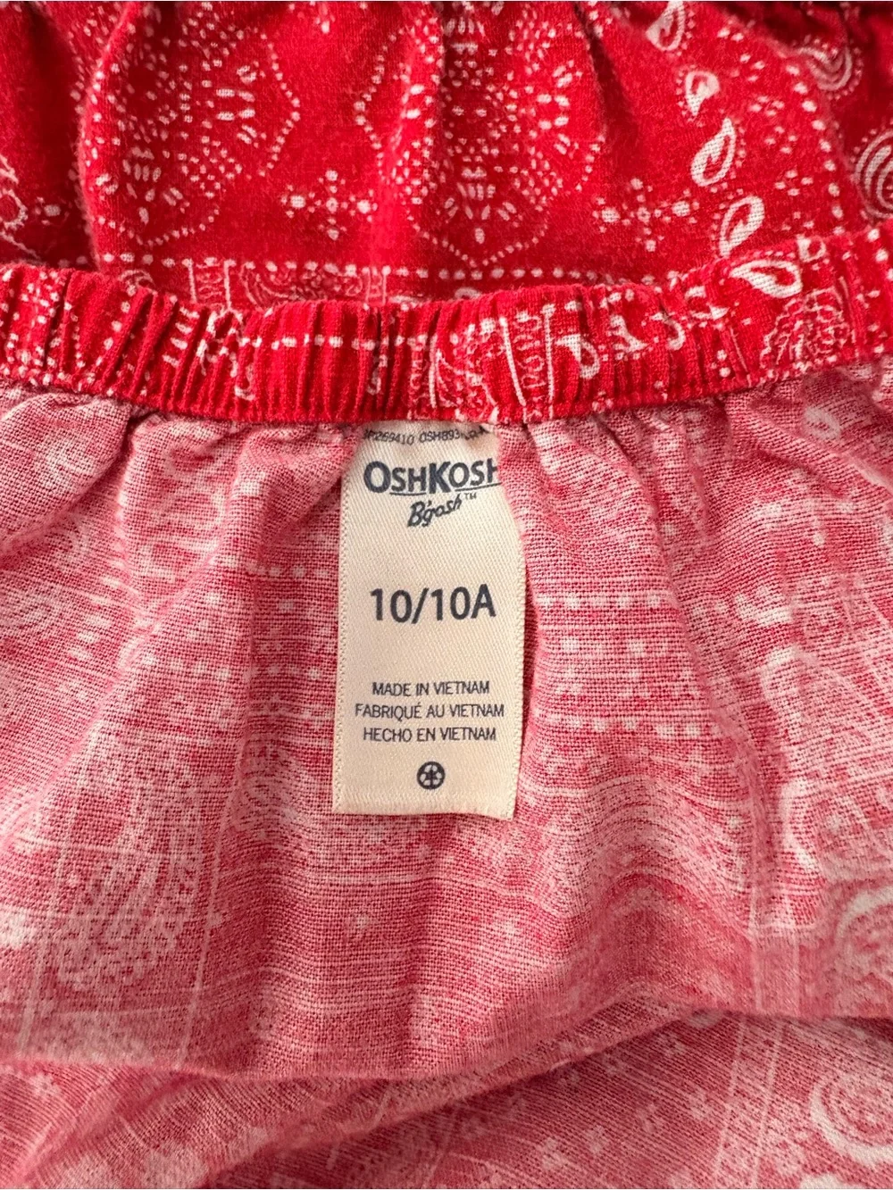 Bundle OshKosh B'gosh Red Bandana Romper & Tommy Bahama Blue Striped Sundress